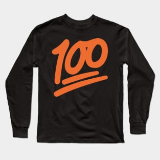 100 Long Sleeve T-Shirt